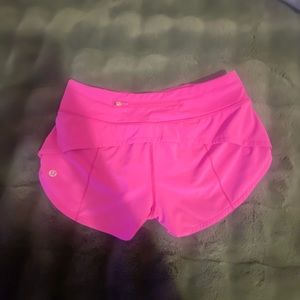 COPY - Lululemon speed-up shorts